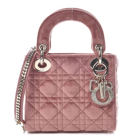 lady dior mini velvet